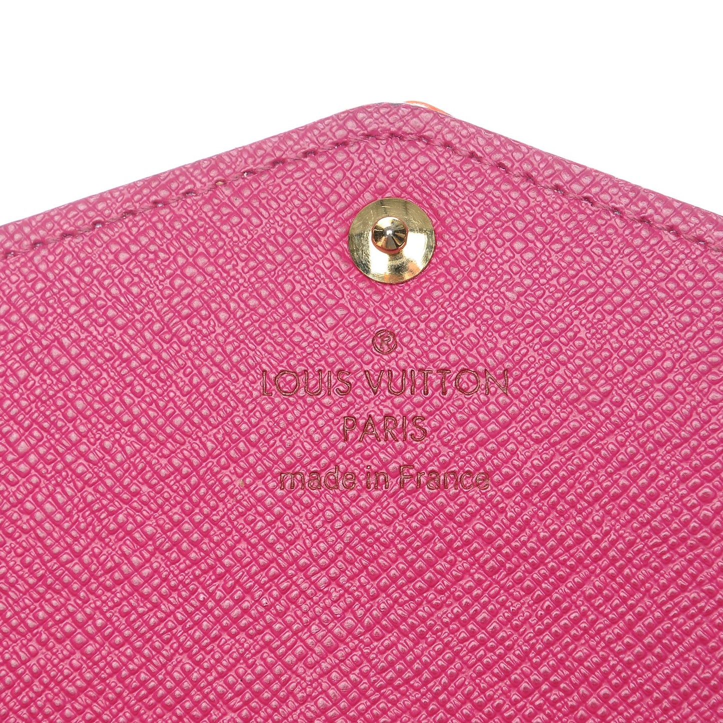 Monogram Multicolor Sarah Wallet NM White Eglantine