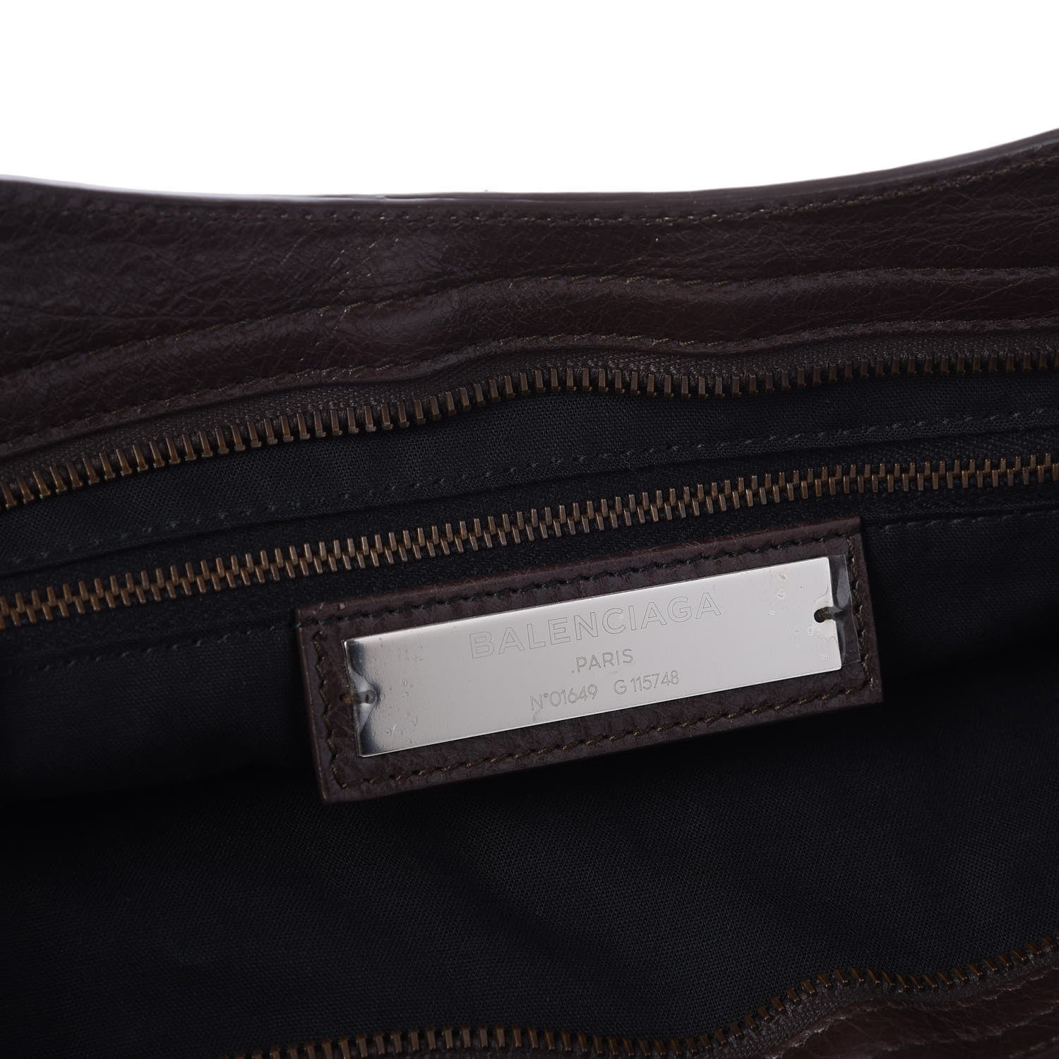 Balenciaga Agneau Classic Hardware City Charbon 6 of 7