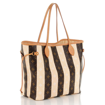 Louis Vuitton Monogram Rayures Neverfull MM 3 of 9