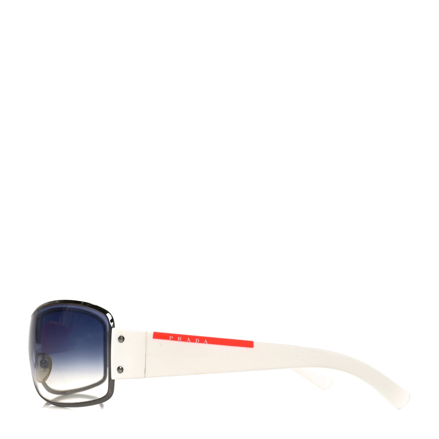 Acetate Sport Sunglasses SPS 52E White