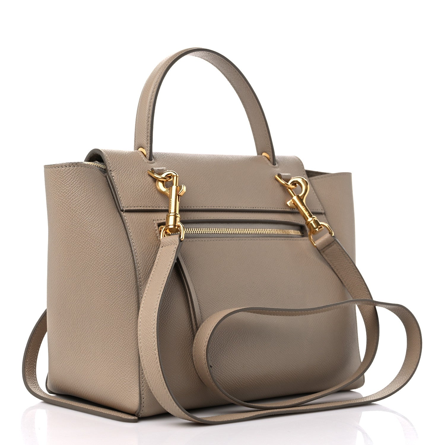 Celine Grained Calfskin Mini Belt Bag Light Taupe 4 of 16