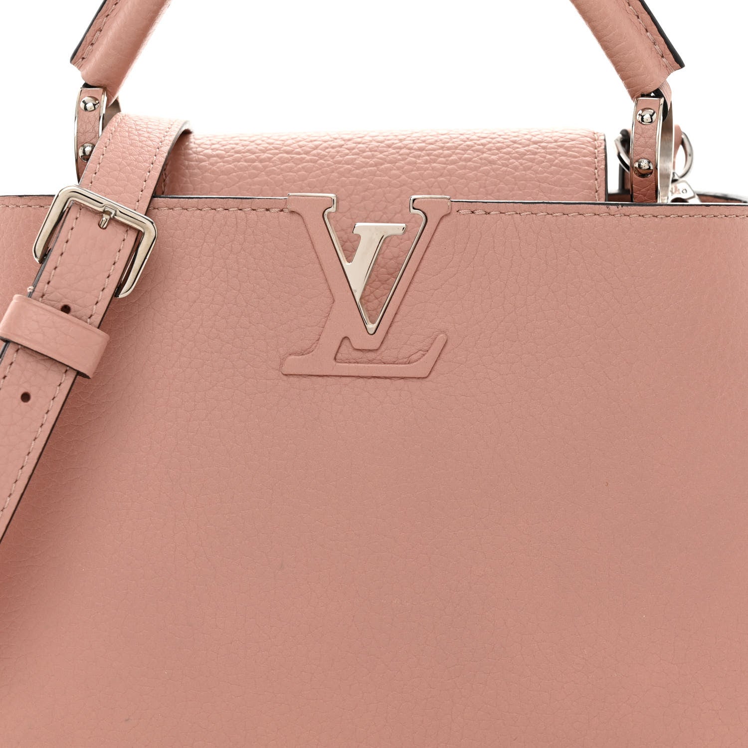 Louis Vuitton Taurillon Capucines BB Magnolia 7 of 10