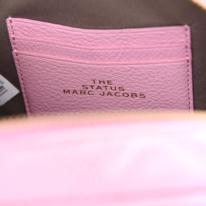 Marc Jacobs Grained Calfskin Quilted The Status Round Crossbody Pink 6 of 9