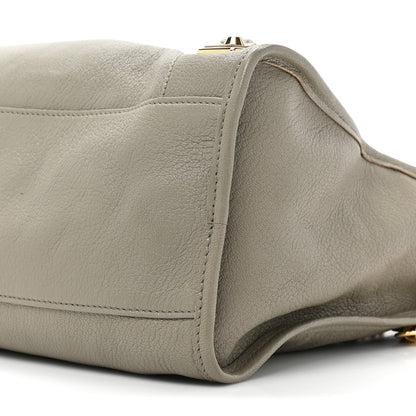 Balenciaga Chevre Gold Metallic Edge Hardware City Gris Taupe 8 of 13