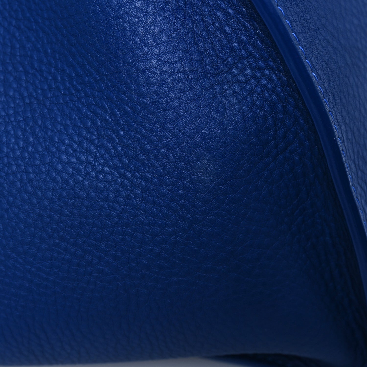 Celine Supple Calfskin Medium Phantom Luggage Royal Blue 10 of 11