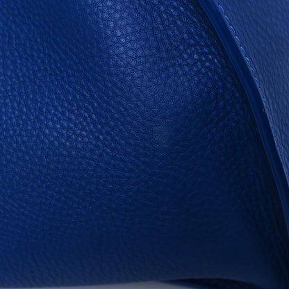 Celine Supple Calfskin Medium Phantom Luggage Royal Blue 10 of 11