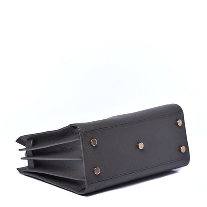 Saint Laurent Grained Calfskin Baby Sac De Jour Dark Anthracite 4 of 8