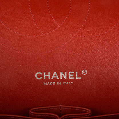 Chanel Lambskin Quilted Jumbo Double Flap Red 6 of 8