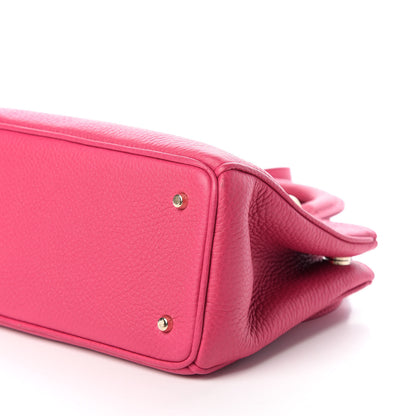 Christian Dior Bullcalf Small Diorissimo Tote Pink 8 of 8