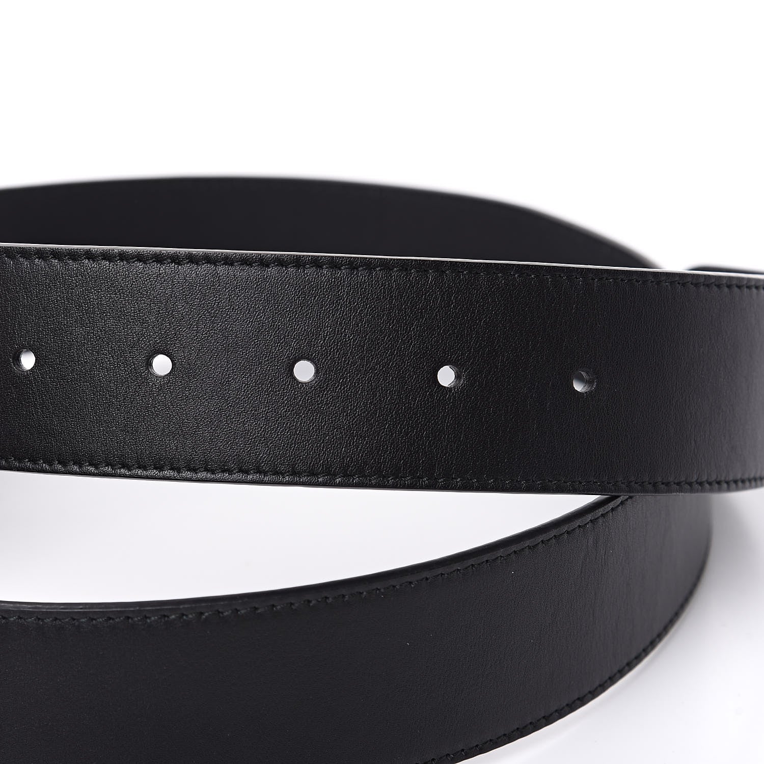Gucci Calfskin Double G 40mm Belt 85 34 Black 5 of 6