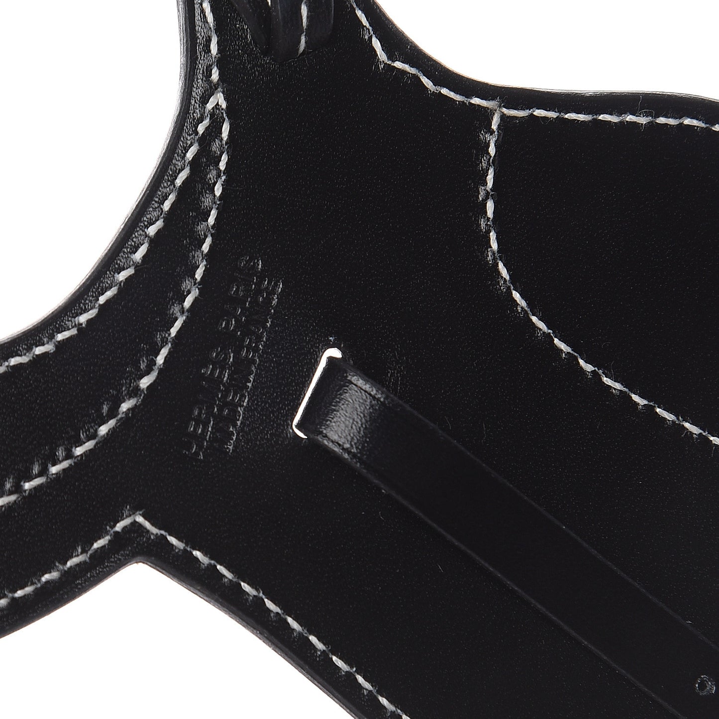 Box Paddock Selle Horse Saddle Bag Charm Black
