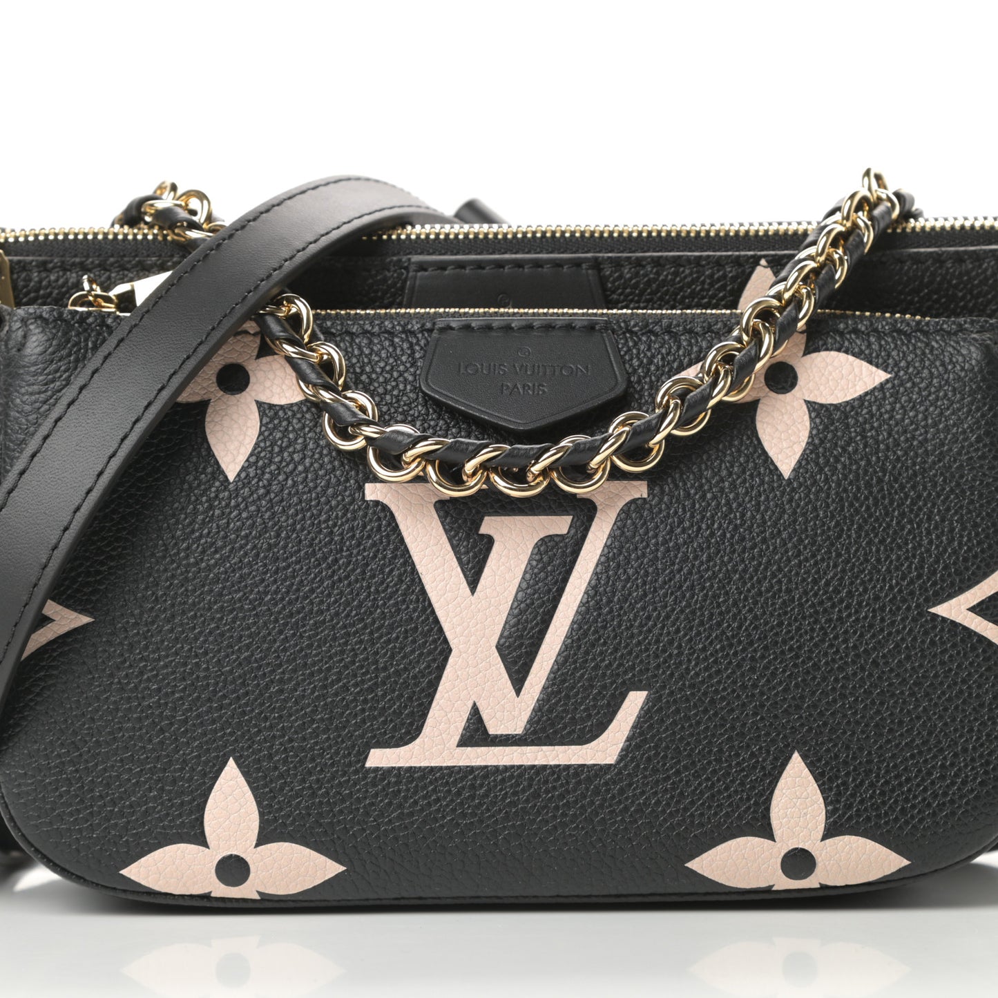 Empreinte Monogram Giant Multi Pochette Accessories Black Beige