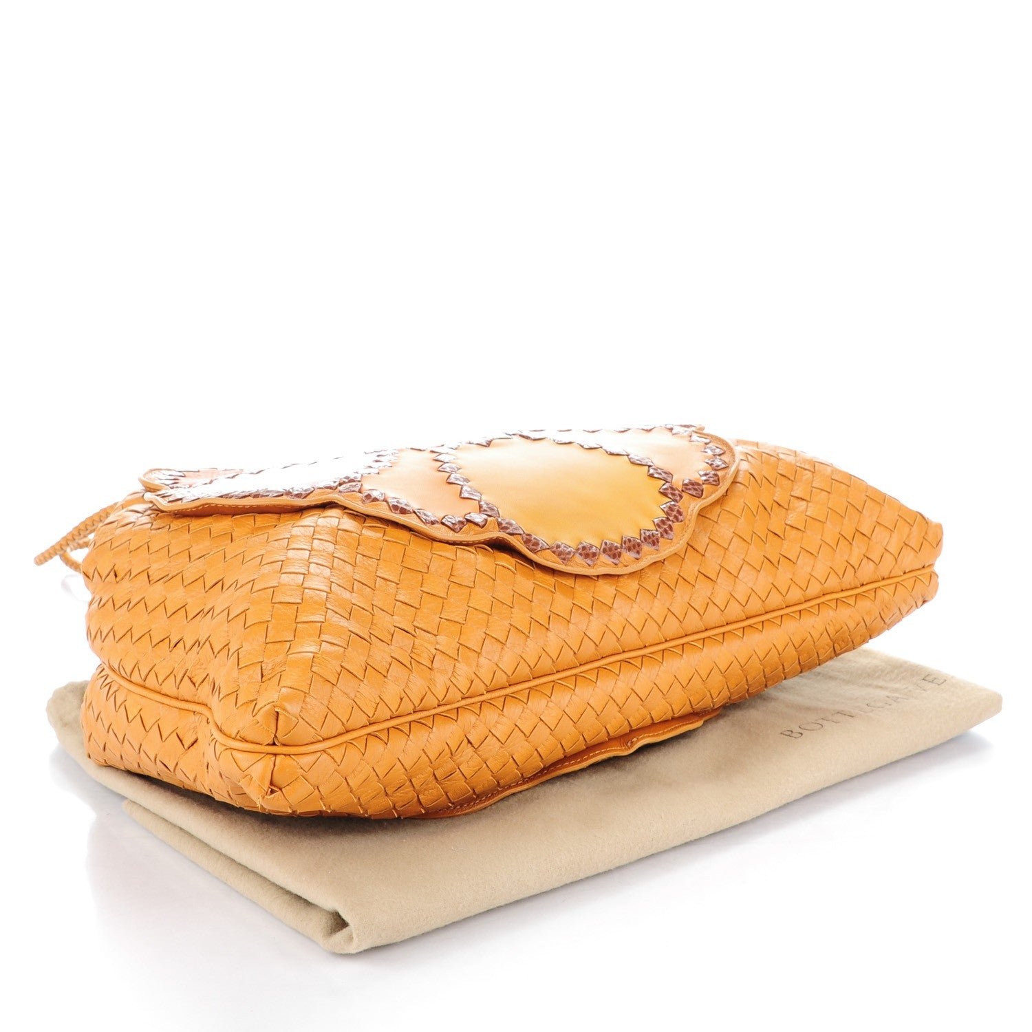 Bottega Veneta Cervo Intrecciato Farfalle Patchwork Flower Drawstring Tote 3 of 7