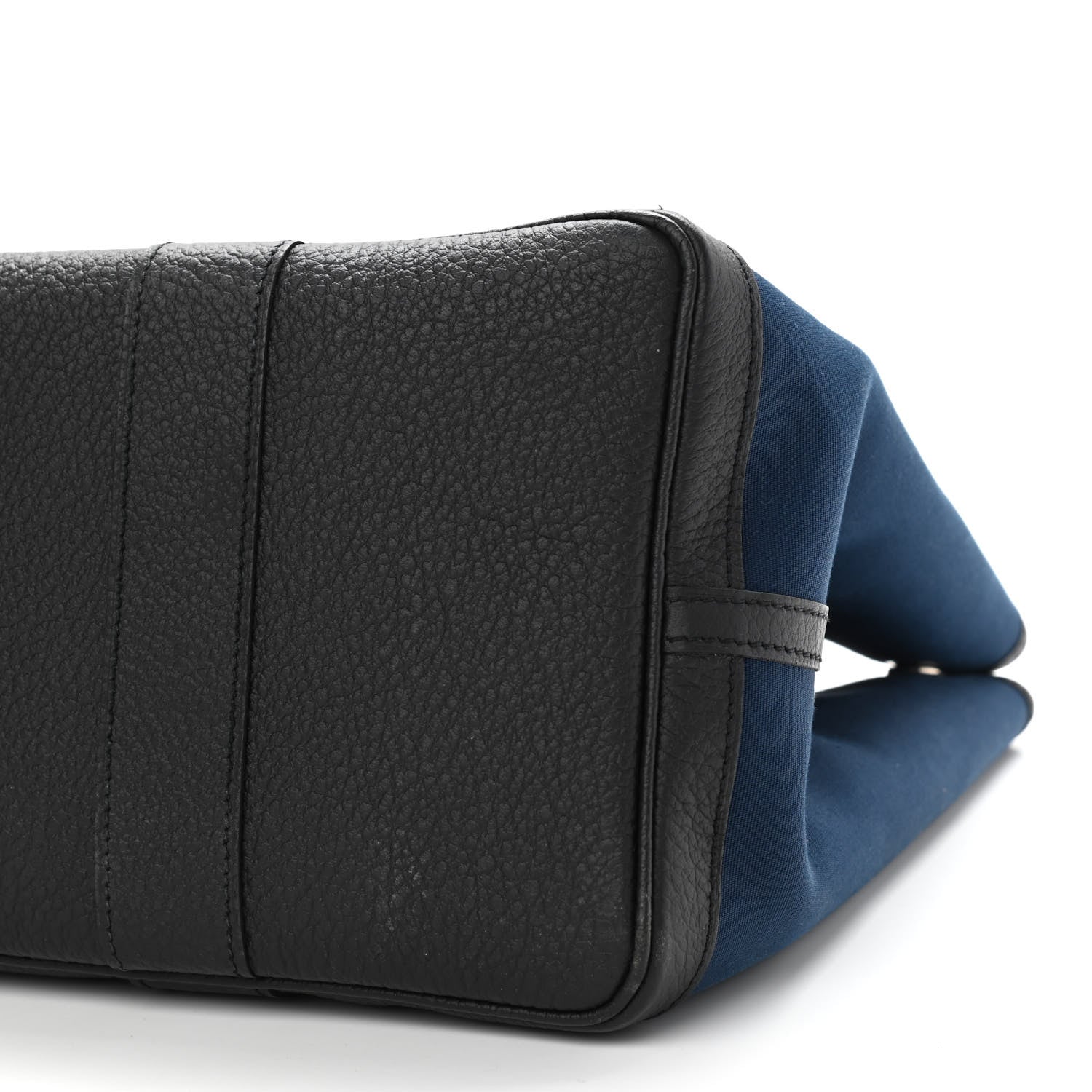Hermes Toile Negonda Garden Party Tote 36 MM Bleu Marine Black 9 of 10