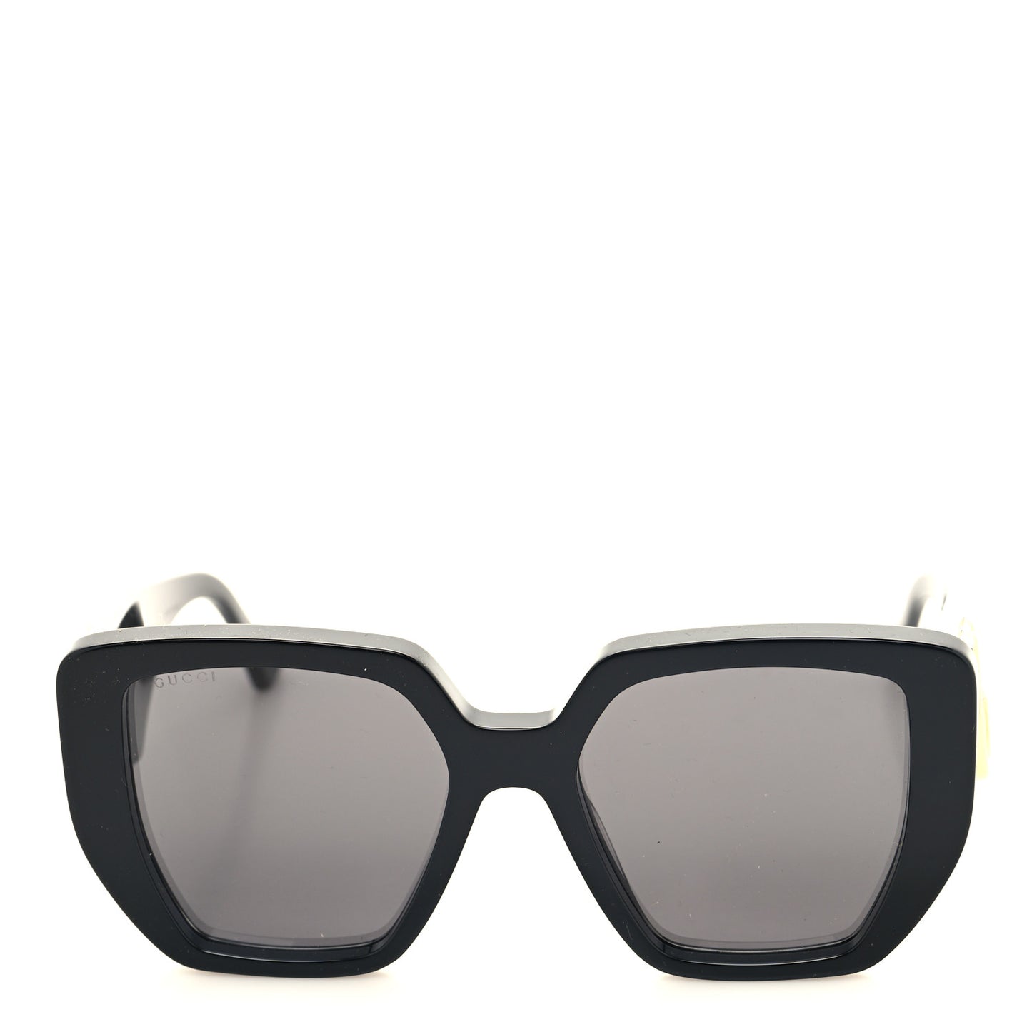 Acetate Square Frame Sunglasses GG0956S Black
