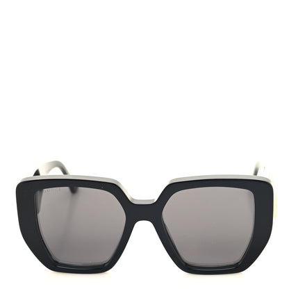 Gucci Acetate Square Frame Sunglasses GG0956S Black 2 of 8