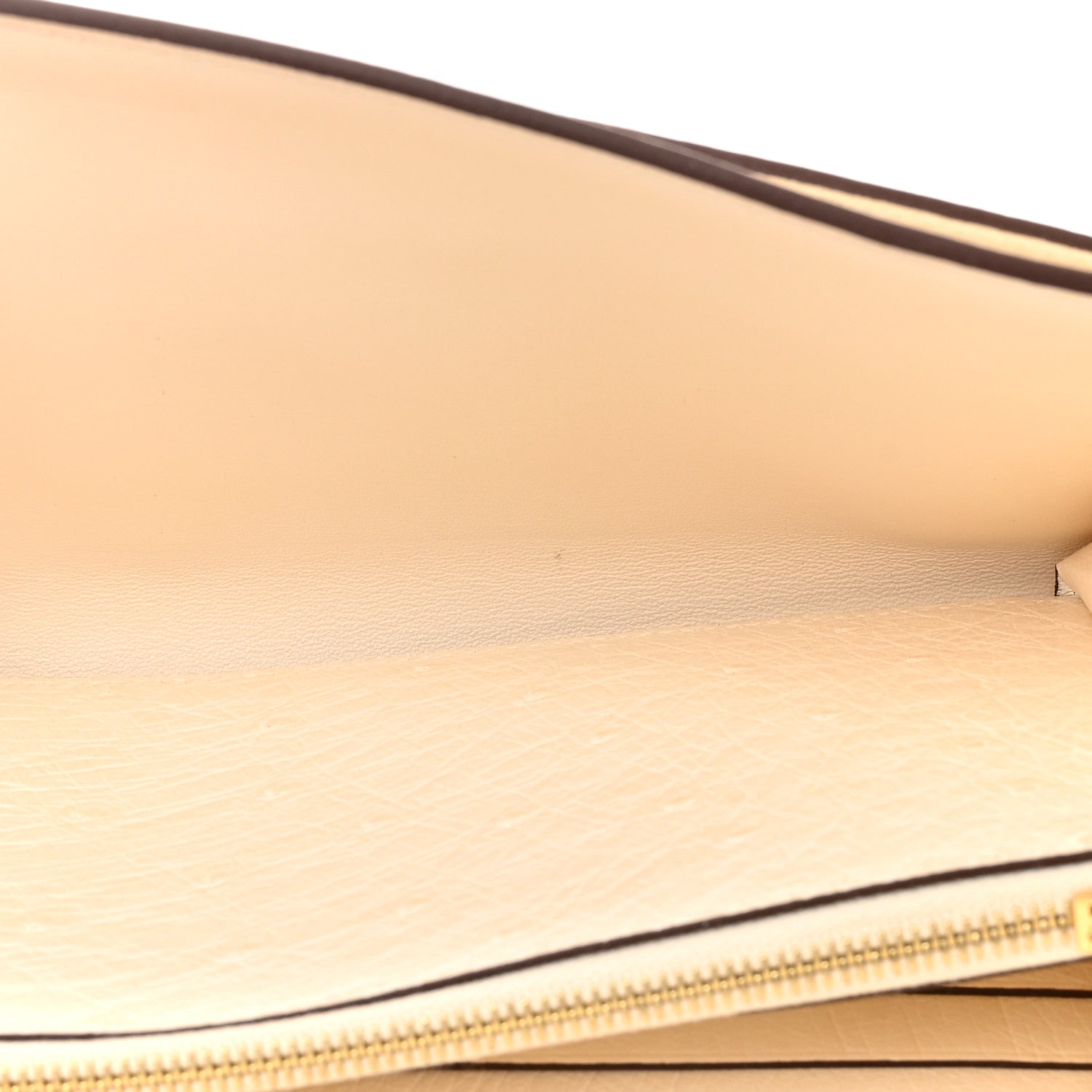 Hermes Ostrich Constance Long Wallet To Go Nata 5 of 11