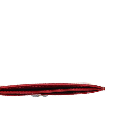 Louis Vuitton Damier Ebene Caissa Card Holder Cherry 5 of 5