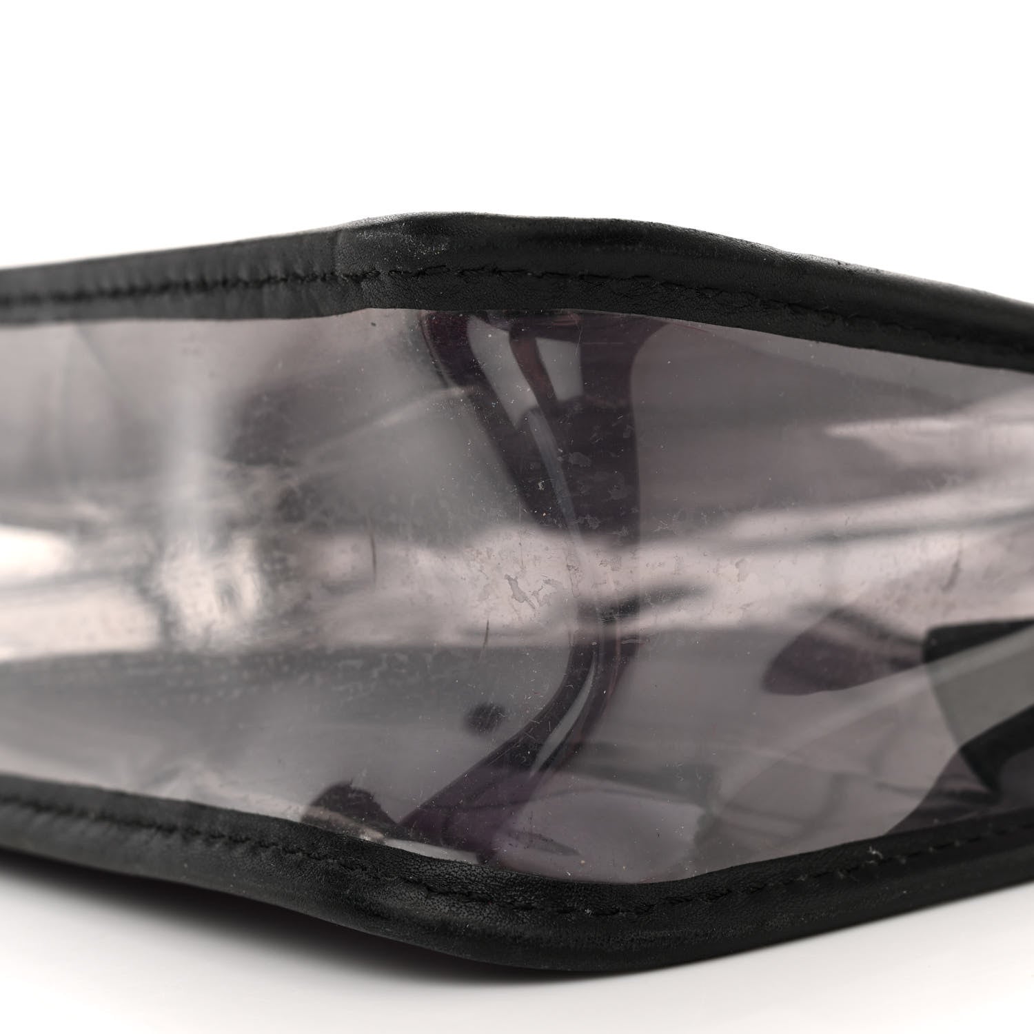 Chanel Vinyl Quilted Degrade Jumbo Single Flap Black 10 of 11