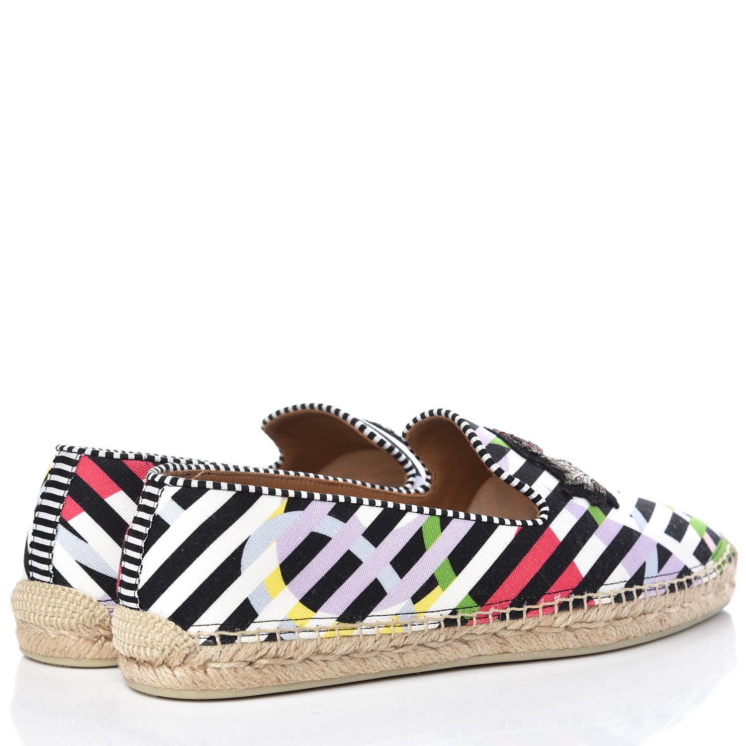 Christian Louboutin Canvas Mens Nanou Orlato Espadrilles 41 Multicolor 4 of 9