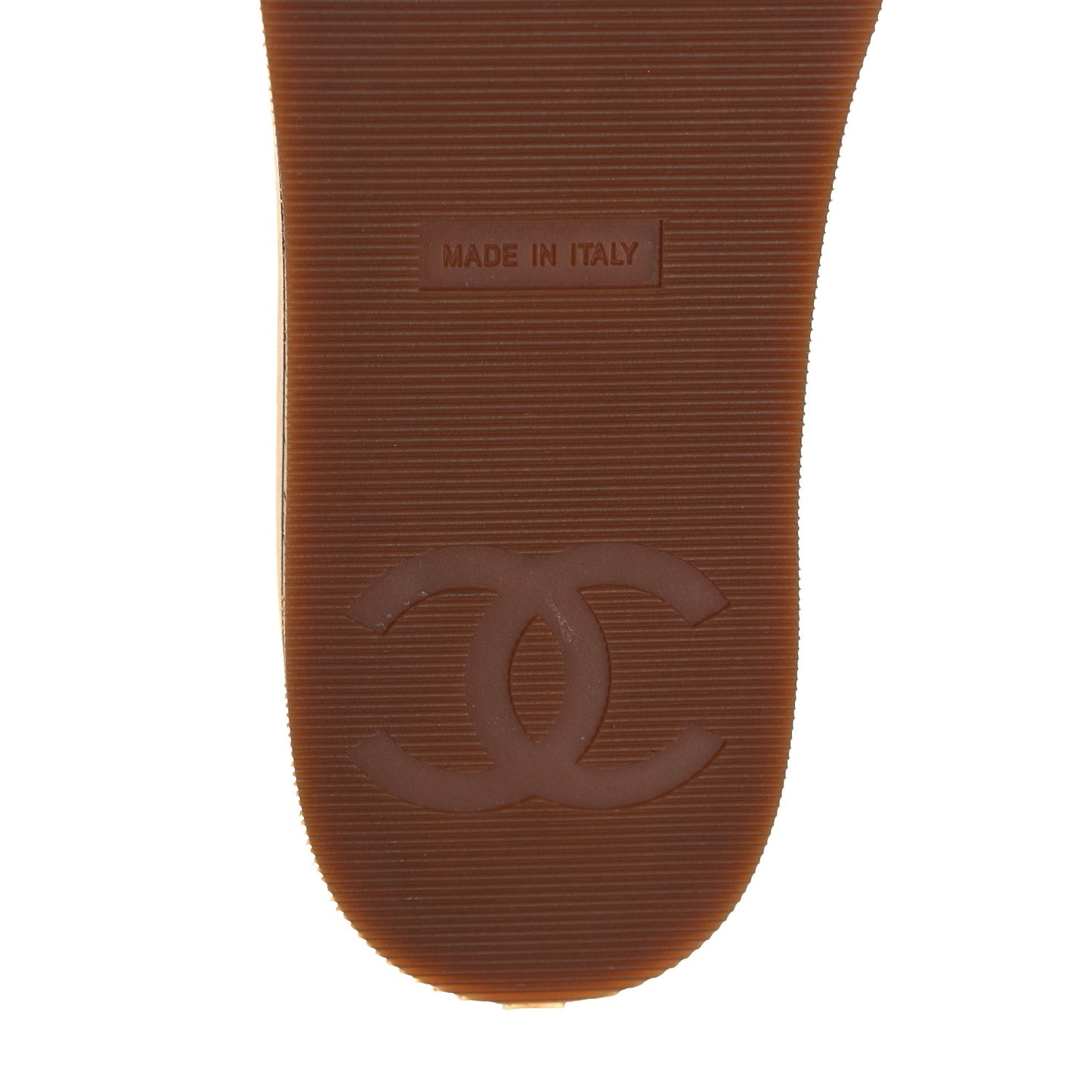 Tweed Cork CC Mule Sandal 36 White