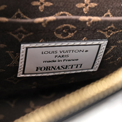 Louis Vuitton X FORNASETTI Calfskin Architettura Alma BB Black White 8 of 8