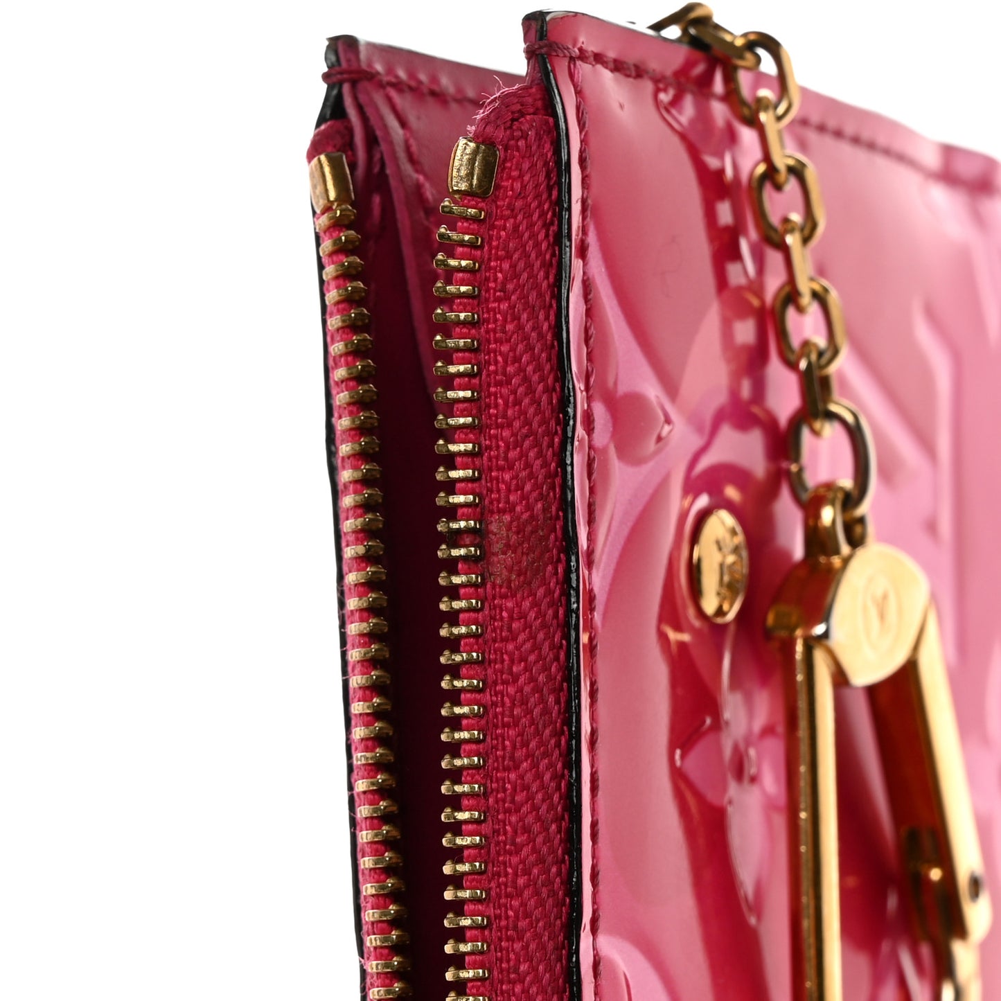 Vernis Valentine Key Pouch Fuchsia