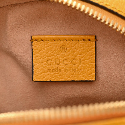 Gucci GG Supreme Monogram Flora Web Mini Ophidia Round Shoulder Bag Beige Multicolor Crop 6 of 10