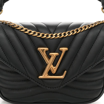 Louis Vuitton Calfskin New Wave Multi Pochette Black 8 of 10