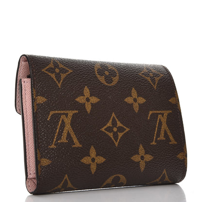 Louis Vuitton Monogram Victorine Wallet Rose Ballerine 3 of 8