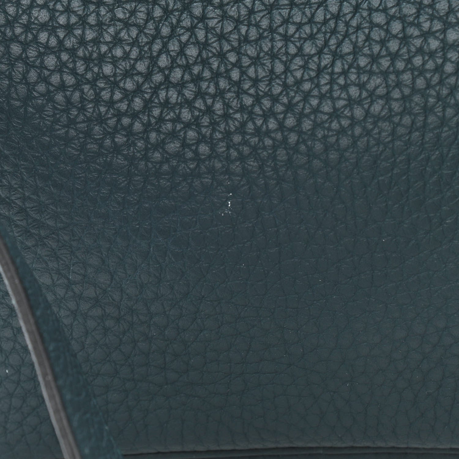 Hermes Taurillon Clemence Mini Lindy 20 Vert Cypress 11 of 11
