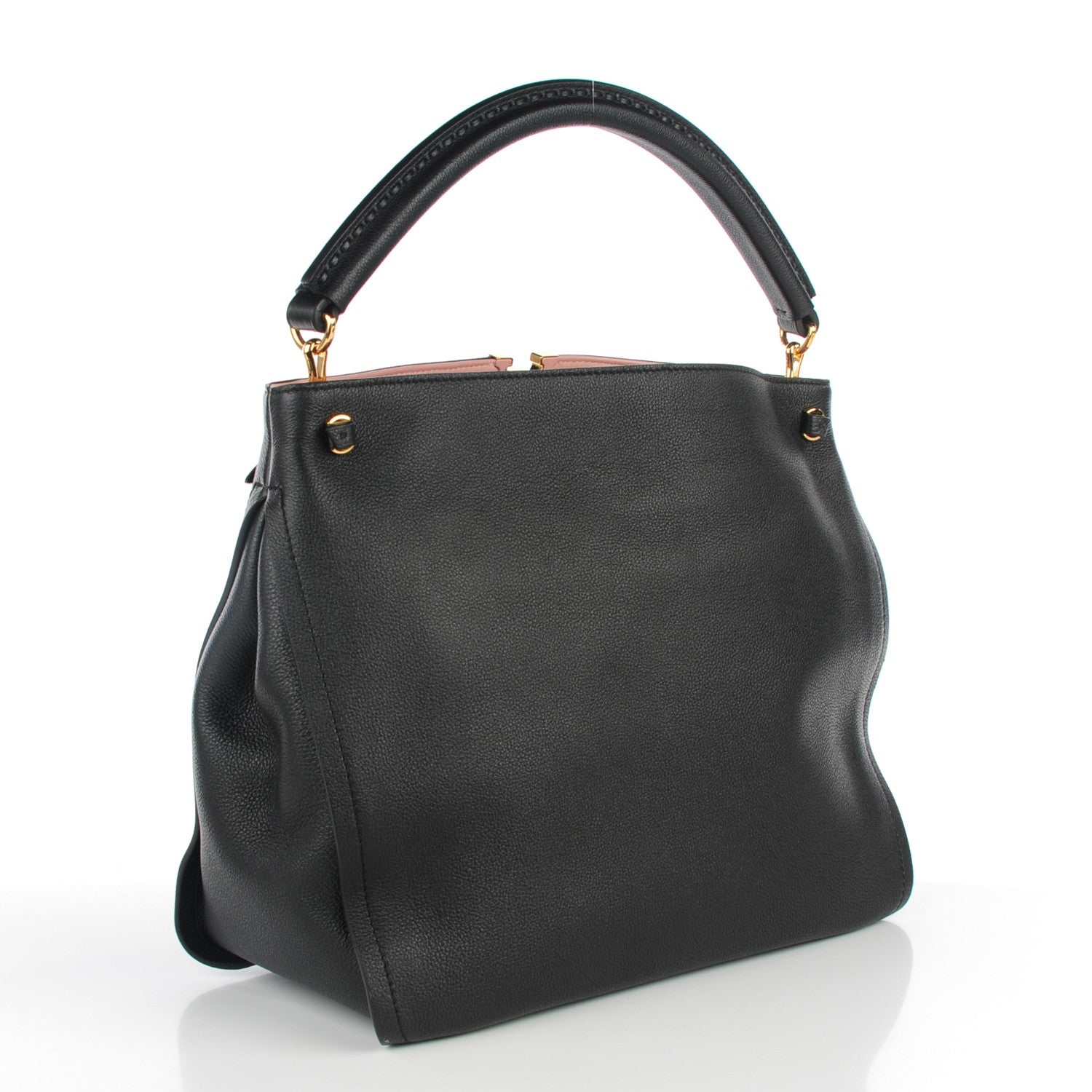 Louis Vuitton Calfskin Tournon Black 3 of 7
