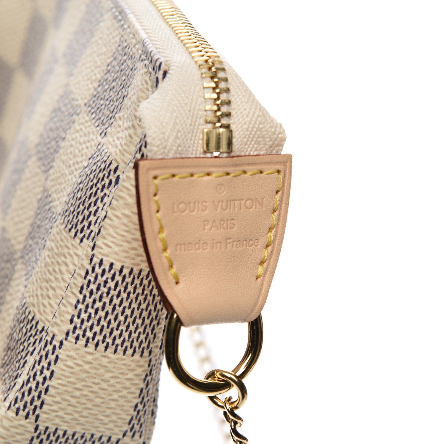 Louis Vuitton Damier Azur Mini Pochette Accessories 6 of 7