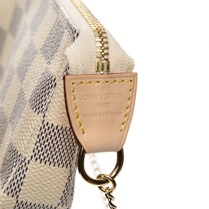 Louis Vuitton Damier Azur Mini Pochette Accessories 6 of 7