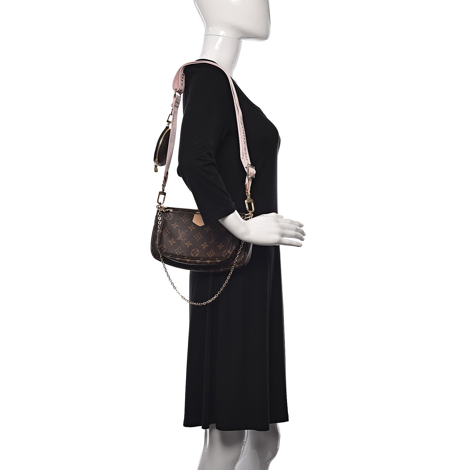 Louis Vuitton Monogram Multi Pochette Accessories Rose Clair 2 of 15