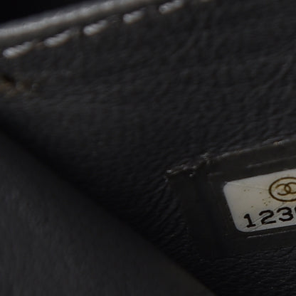 Chanel Aged Calfskin Medium Reissue Camera Case Grey 7 of 10