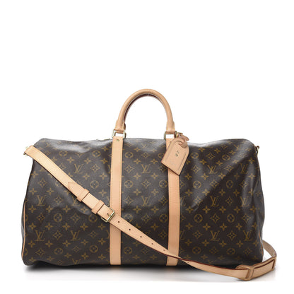 Louis Vuitton Monogram Keepall Bandouliere 55 1 of 14