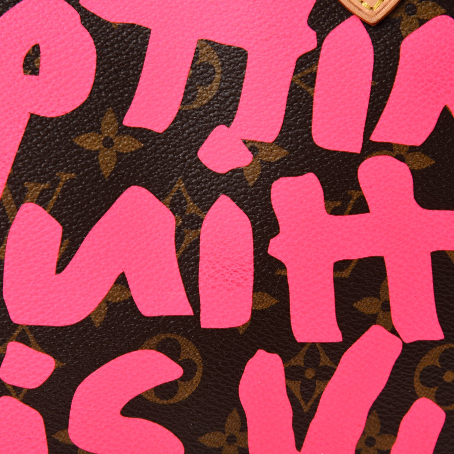 Louis Vuitton Monogram Graffiti Neverfull GM Fuchsia 8 of 11