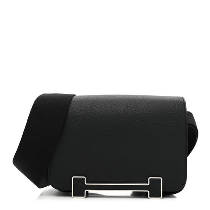 Hermes Chevre Mysore Geta Black 1 of 12
