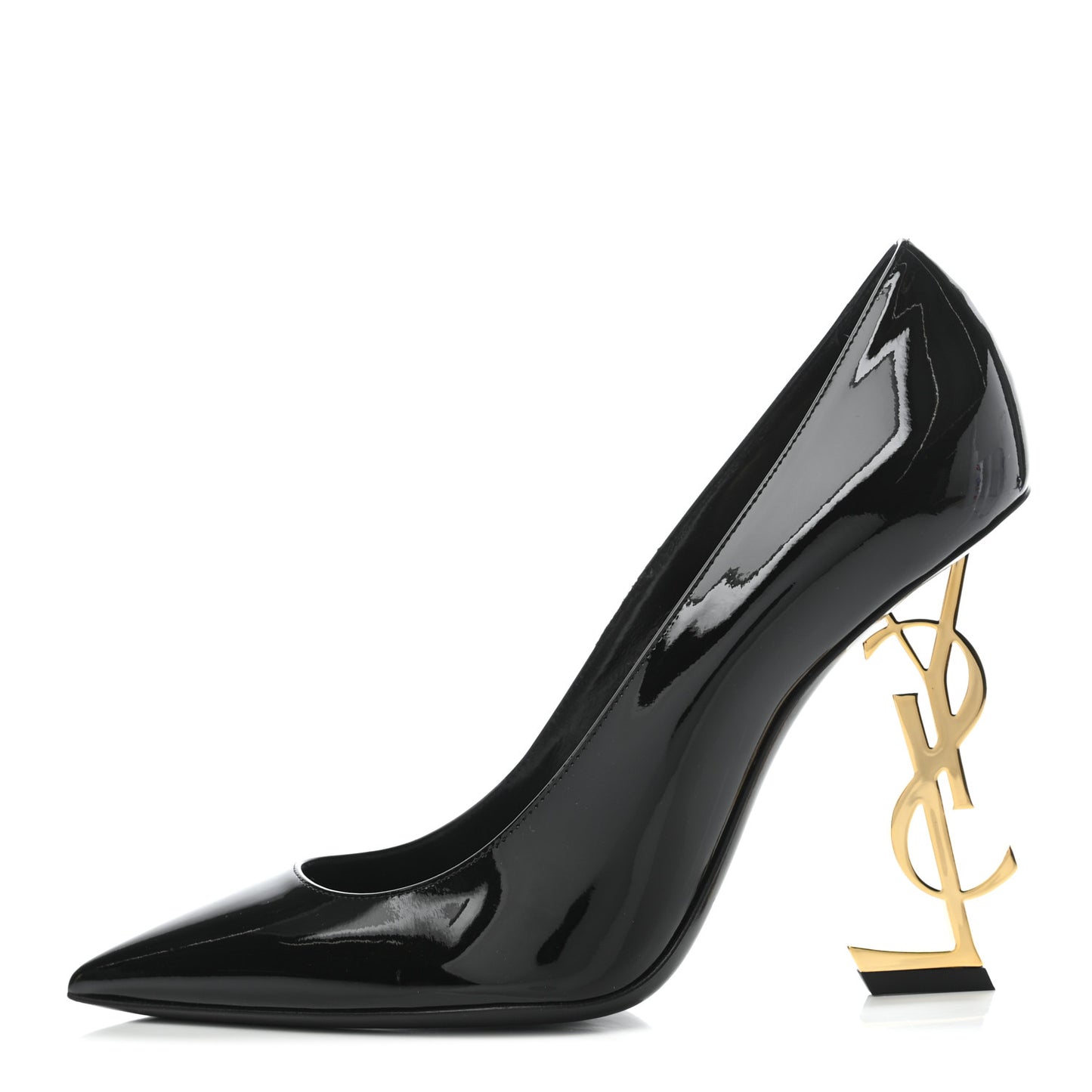 Patent Opyum 110 Pumps 39 Black Gold