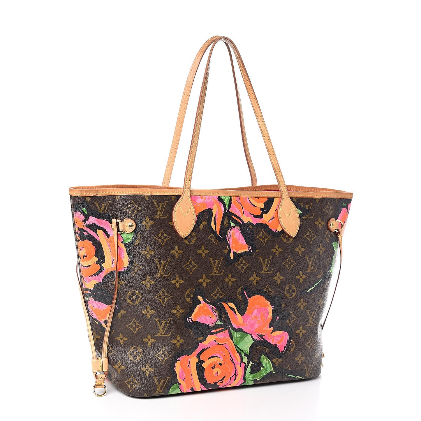 Monogram Roses Neverfull MM