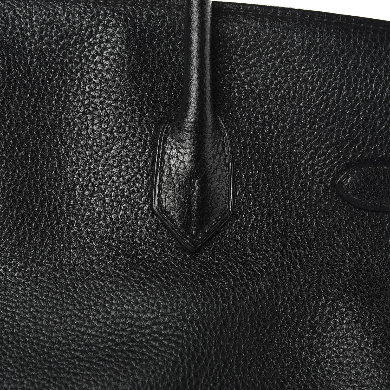 Hermes Taurillon Clemence Birkin 35 Black 28 of 33