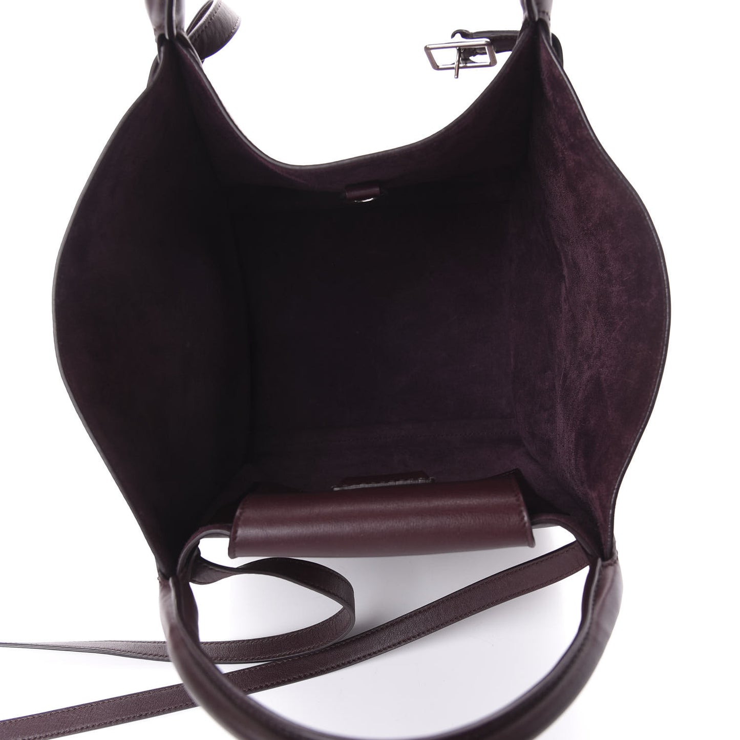 Smooth Calfskin Small Big Bag Burgundy