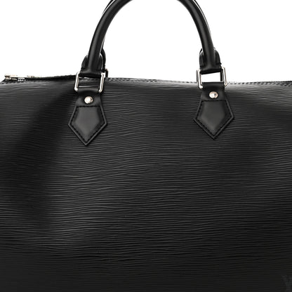 Louis Vuitton Epi Speedy 35 Black 8 of 11