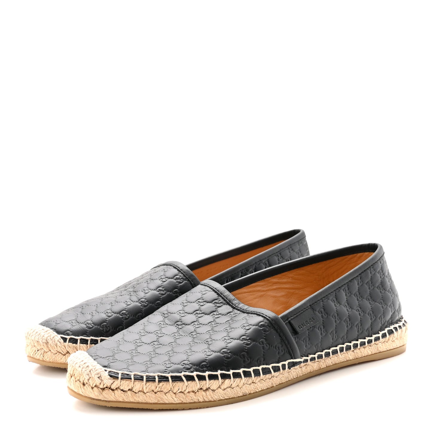 Microguccissima Signature Espadrilles 38.5 Black