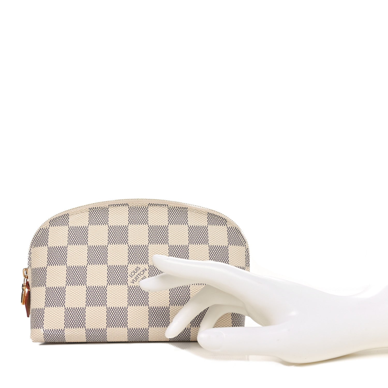 Louis Vuitton Damier Azur Cosmetic Pouch 2 of 9