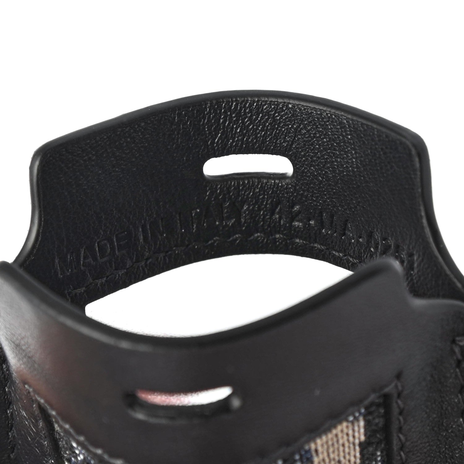 Christian Dior Oblique Luggage Tag Navy Blue 3 of 4