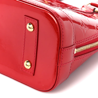 Louis Vuitton Vernis Alma BB Pomme D'Amour 12 of 12