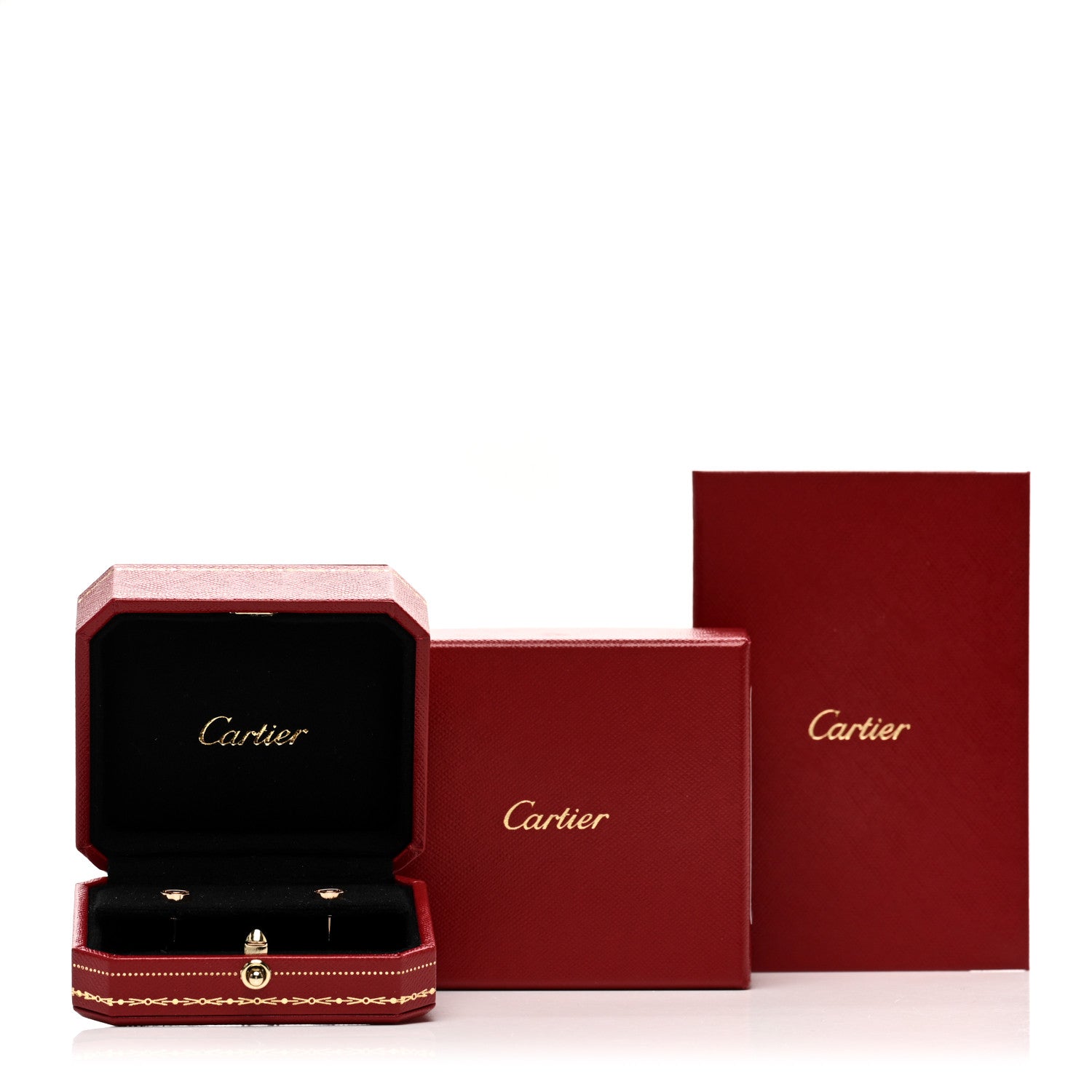 Cartier 18K Pink Gold LOVE Earrings 5 of 5