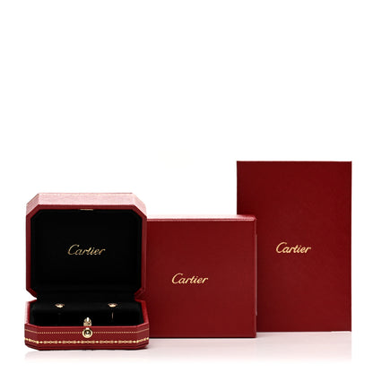Cartier 18K Pink Gold LOVE Earrings 5 of 5